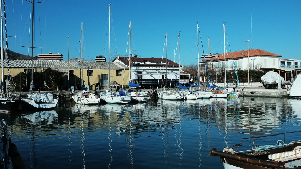 Barche al porto di Pesaro