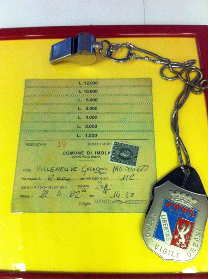 Multa a Villeneuve