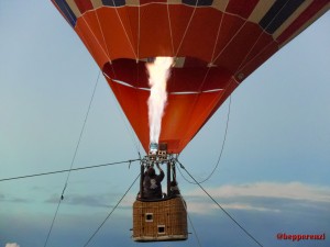 La mongolfiera della Fiera di San Nicola 2014
